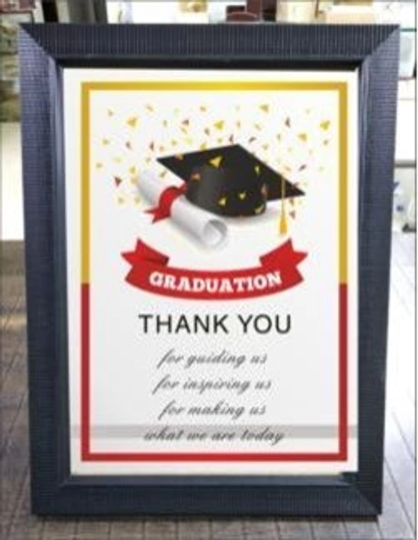Certificate Frame A4 - Bangalore 24 hrs up to 72 hours / Other Cities 4 to 7 days., SBG