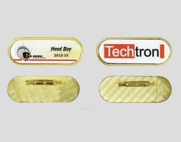 Metal Badge With Pin  7024 - Bangalore 24 hrs up to 72 hours / Other Cities 4 to 7 days., SBG