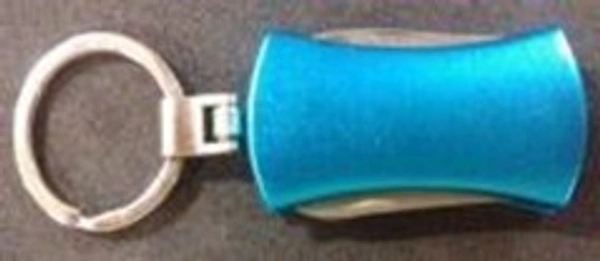 Blue Metallic Keychain - Bangalore 24 hrs up to 72 hours / Other Cities 4 to 7 days., SBG