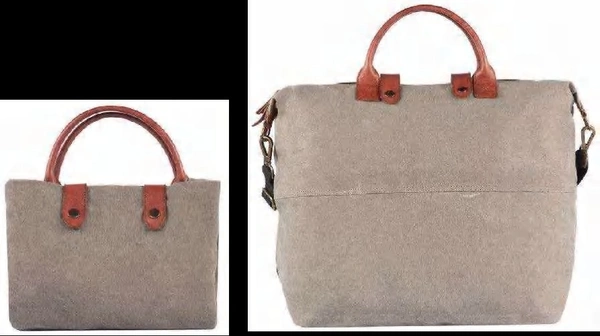 Mona B Ronin Expandable Duffel Grey - Bangalore 24 hrs up to 72 hours / Other Cities 4 to 7 days., ROC