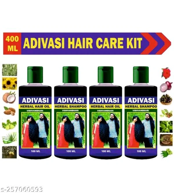 Adivasi Neelambari Hair Oil and Shampoo - Natural Care for Healthy Hair