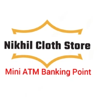 Nikhil cloth store - Logo
