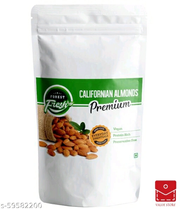 Forest Fresh Premium Almonds (Badam) - 900gm - Super Value Pack