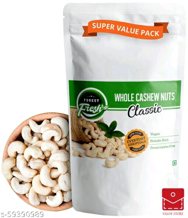 Forest Fresh Cashew Nuts (Kaju) W320 - 900g - Super Value Pack