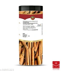 BA Dryfruits and Spices 100% Natural Cinnamon, Dalchini Sticks (Whole Spices) (500g)  (5 x 100g)