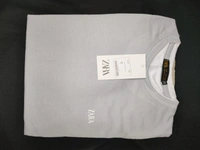 Popcorn T-shirt - Gray, L