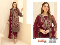 Stylolook  Pakistani Designer Suit Vip - As In Photo, As In Description 