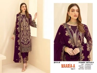 Stylolook  Pakistani Designer Suit Vip - As In Photo, As In Description 