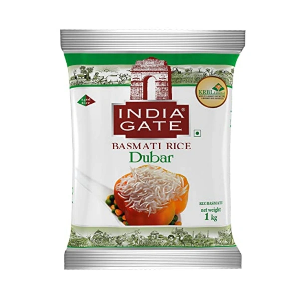 India Gate basmati Rice (Dubar) - 2 Kg