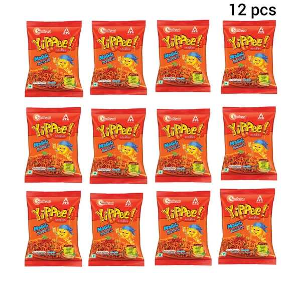Yippee Noodles - 12 Pcs ×25 gm