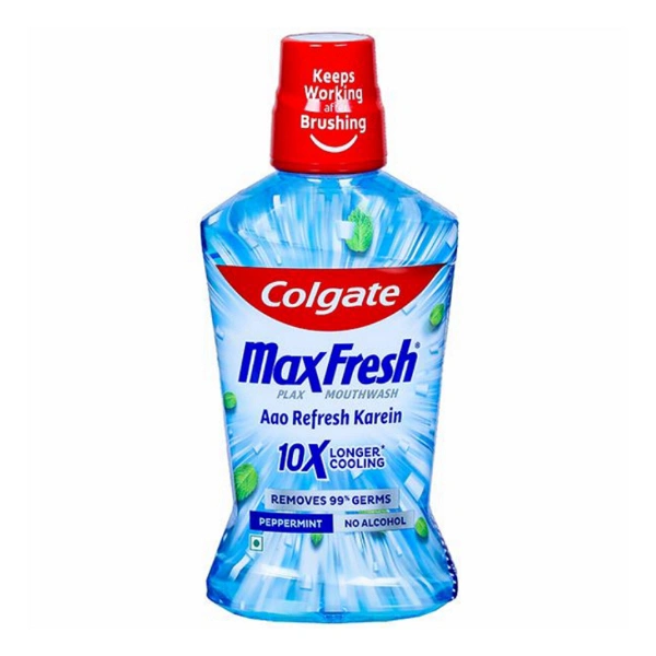 Colgate MaxFresh Plax Antibacterial Mouthwash - 250 gm