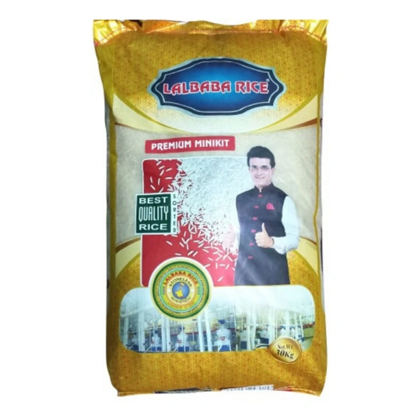 Lalbaba Premium Miniket Rice (10 Kg) - 10 Kg