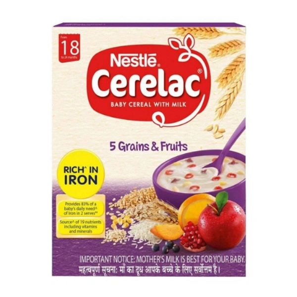 Cerelac ( 5 Grains & Fruits ) - 300 gm