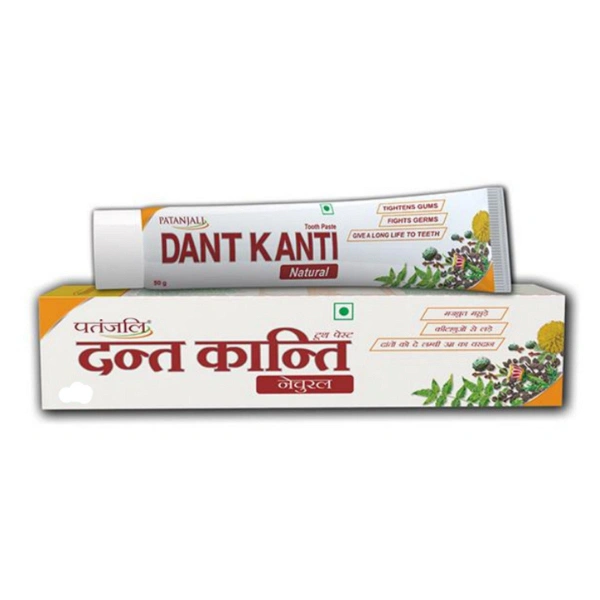 Patanjali Dant Kanti Toothpaste (পতঞ্জলি দন্ত কান্তি) - 100 gm