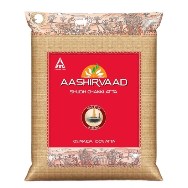 Aashirvaad Atta (আশীর্বাদ আটা) - 5 Kg