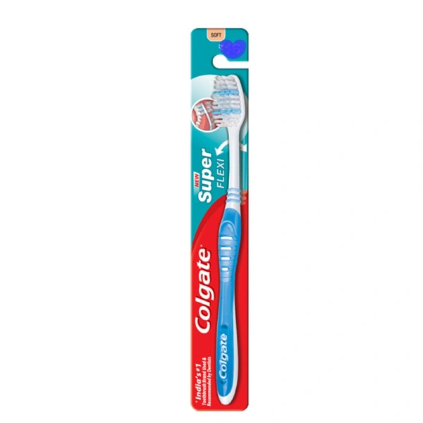 Colgate supar flexi Toothbrush ( কলগেট সুপার ফ্লেক্সি ব্রাশ )  - 1 Piece