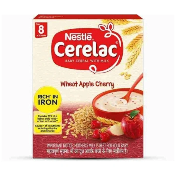 Cerelac (wheat apple cherry) - 300 gm