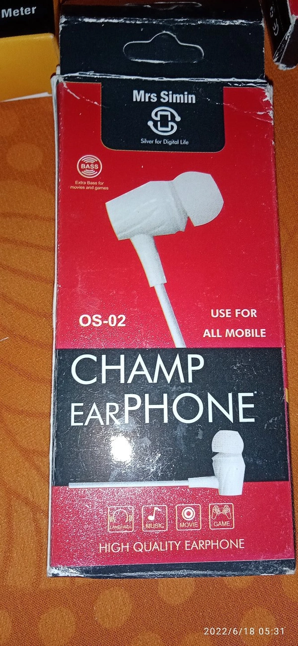 Earphone - White
