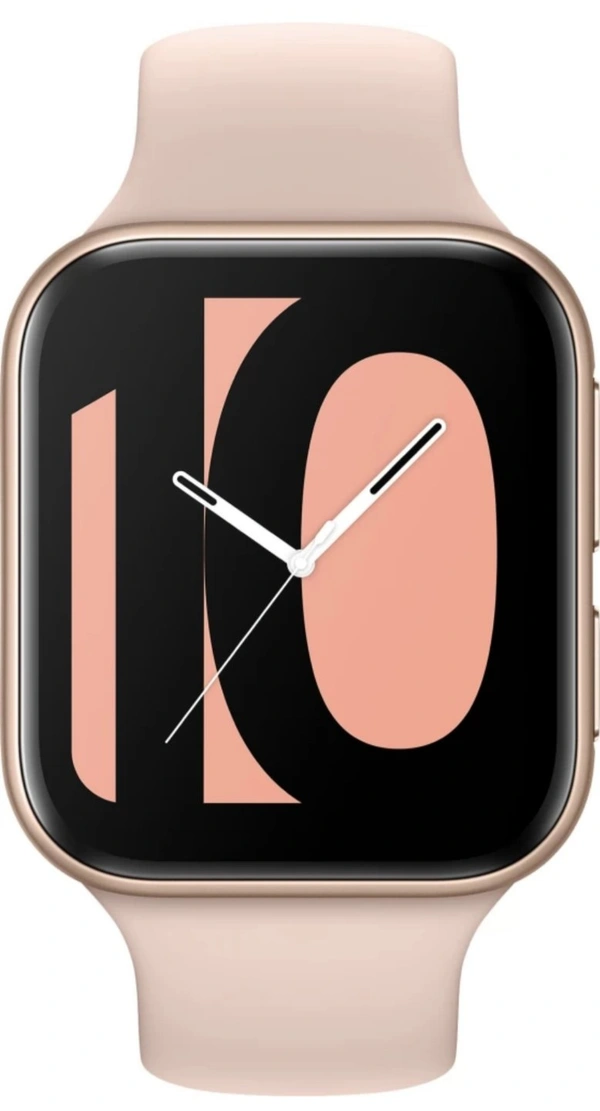 OPPO Watch 41 mm WiFi SmartWatch (Pink Strap, Regular)