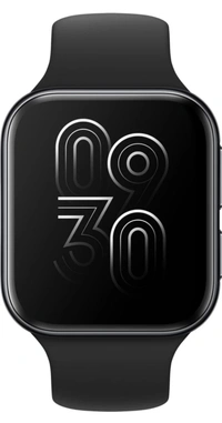 OPPO Watch 41 mm WiFi SmartWatch (Black Strap, Regular) - Black