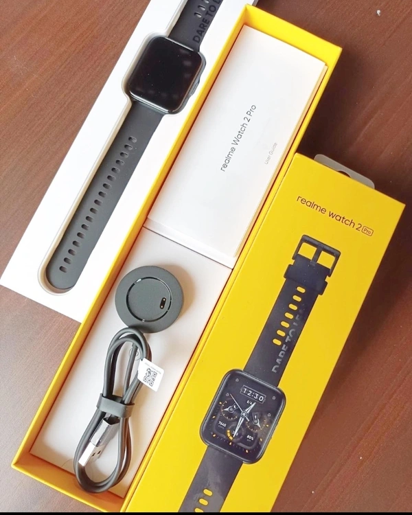 Realme Smart Watch 2 Pro 1.75" HD Display & Dual Satellite GPS - Black