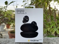 Dizo By Realme DIZO by realme TechLife GoPods D with Enviornment Noise Cancellation (ENC) Bluetooth Headset - Black