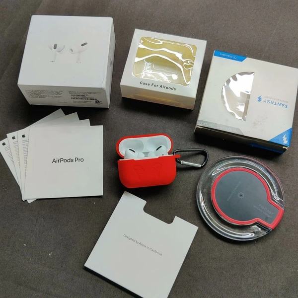 AirPods Pro And Wireless Charger Combo Offer - Random Color Case