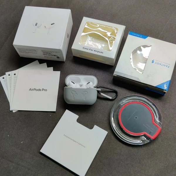AirPods Pro And Wireless Charger Combo Offer - Random Color Case