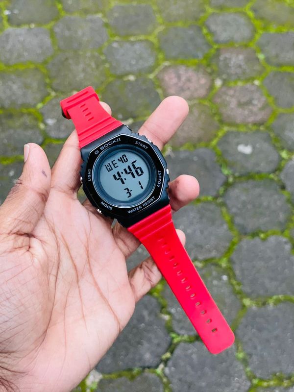 Imported Unisex Digital Watch - Red