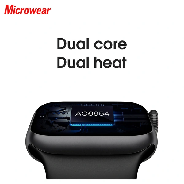 Microwear W97 Series 7  With NFC - Super Build Quality - Best Software Experience - Wireless Charger Support - 1 Month Replacement Warranty