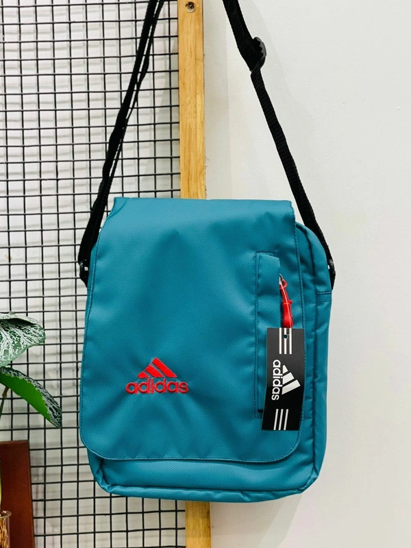 Adides Premium Quality Unisex Side bag With 1 Month Stitching Warranty - 1 Month Stitching Warranty, Black