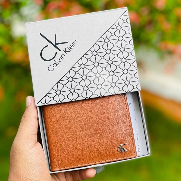 Calvin Klein Premium Quality Wallet With Box Beand Name Packing