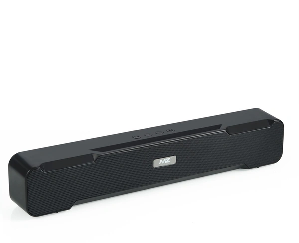 MZ M51 (PORTABLE HOME TV SOUNDBAR) Dynamic Thunder Sound 2400mAh Battery 10 W Bluetooth Soundbar (Black, Stereo Channel)