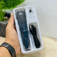 HTC 522 MALE & FEMALE Runtime: 46 min Trimmer for Men & Women (Black Blue) Trimmer 45 min Runtime 1 Length Settings