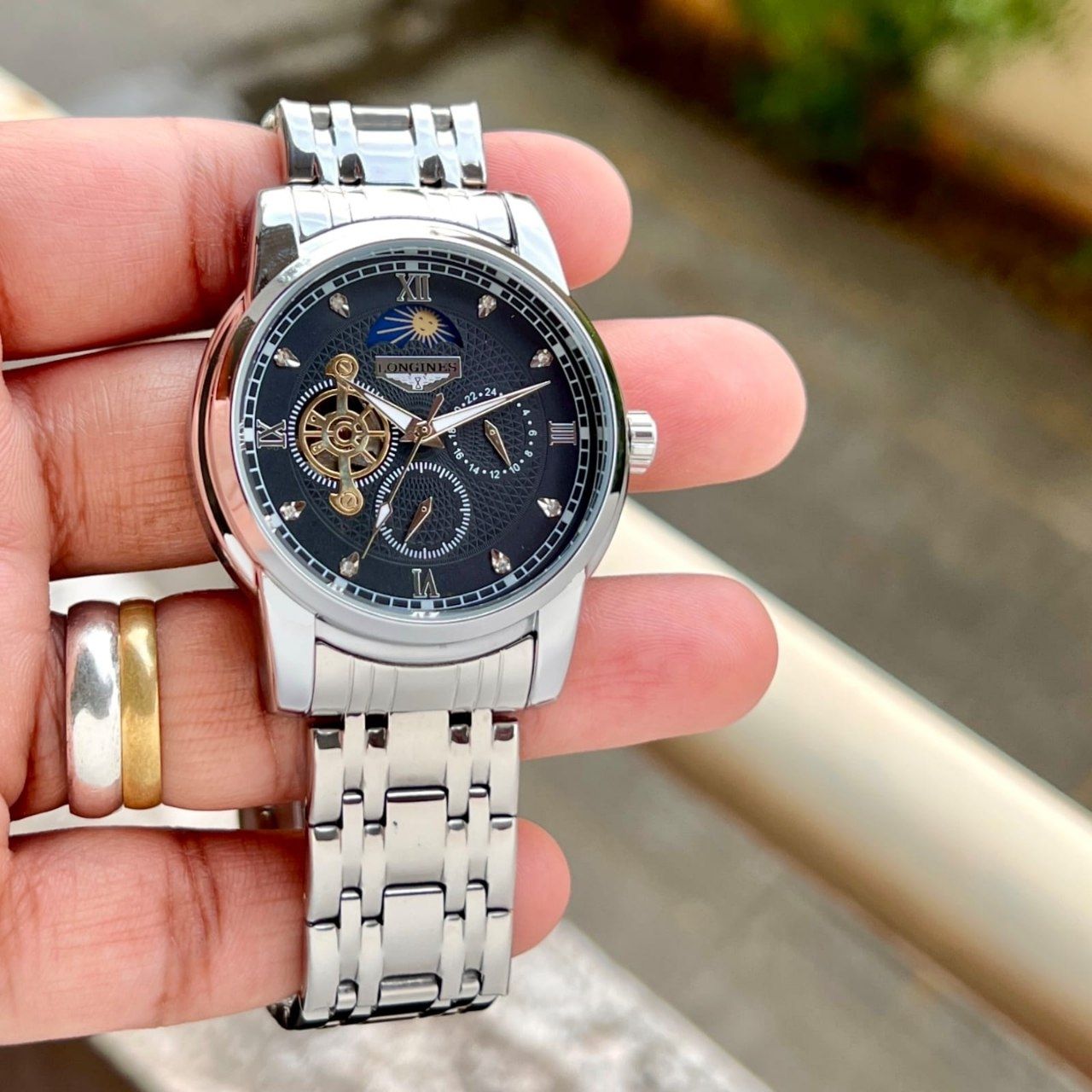 Longines Sun Moon Automatic Original Japan Collection With Brand