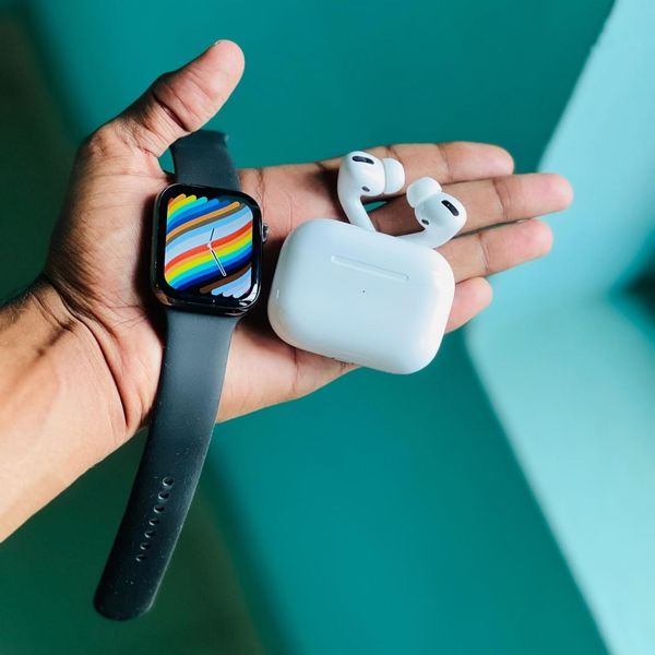 Cybzone Special Combo Offer | Smartwatch Series 7 And Air Pods Pro Awesome Quality 