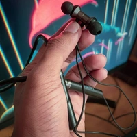  Lenovo Neckband And Lenova Wired Earphone Combo