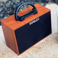 Original Product Sonilex 5W Original Premium Bluetooth Speaker - 30 Days Cybzone Warranty, Brown
