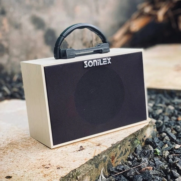 Original Product Sonilex 5W Original Premium Bluetooth Speaker - 30 Days Cybzone Warranty, White