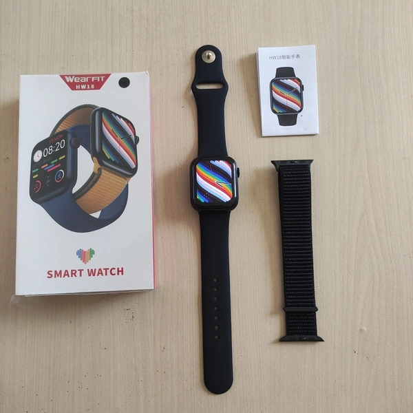 Wearfit HW18 Dual Strap | 1.6 inch Full-touch Screen | Wallet Function And Business cards | Awesome Battery Backup
