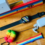 Cybzone Special Combo Offer | Series 7 Smartwatch With Apple Box | Air Pods Pro Awesome Quality |  EarPods With Lightning Connector