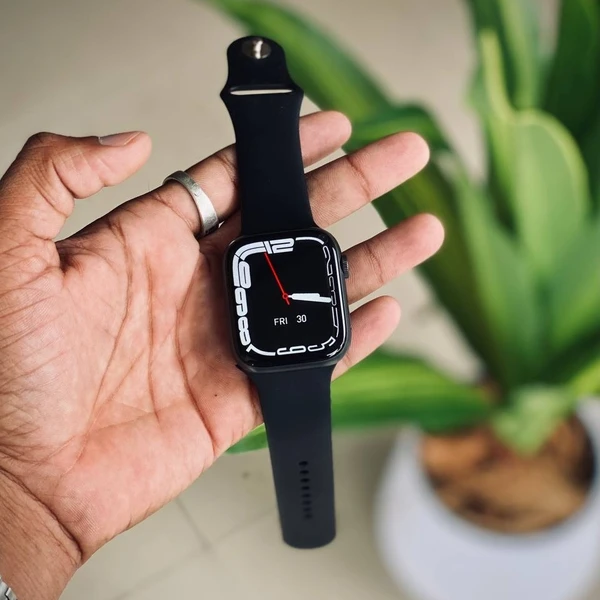 Microwear 007 Premium Smartwatch | Super Build Quality And Best Software Experience | Wireless Charger Support | Nfc Support  - With Free Silicon Strap