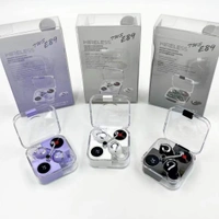 New Fashion E89 TWS Wireless Bluetooth Earphones Headset Smart Touch Earbuds With - Black