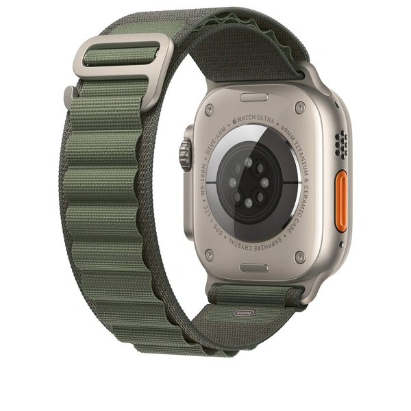 Alpine Loop Strap For Apple Ultra Watch Bands | Premium Imported Quality  - Green