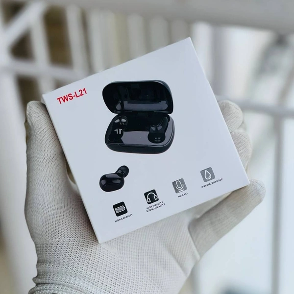 TWS L21 Awesome Quality Wireless Earbud | Upto 8 hours Backup