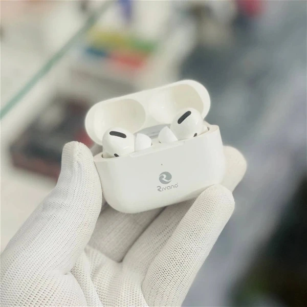 Rivano TWS-02 Pro True Wireless Headset With Silicon Case | Upto 20 Hours Backup - With Case, 3 Months Cybzone Warranty