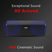 Portable Bluetooth Speaker Dynamic Thunder Sound With High Bass 10 W Bluetooth Speaker (Black, Stereo Channel) - 3 Month Cybzone Warranty