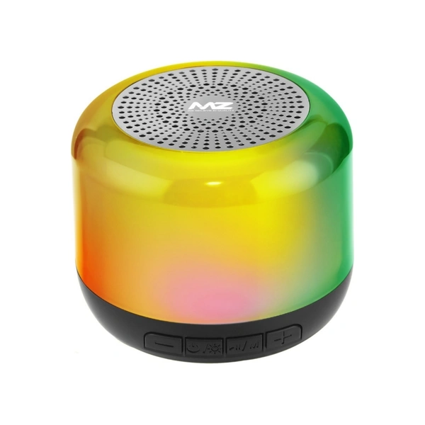 Portable Bluetooth Speaker Dynamic Thunder Sound With Rgb Light 5 W Bluetooth Speaker Multicolor, Stereo Channel - 1 Month Cybzone Warranty