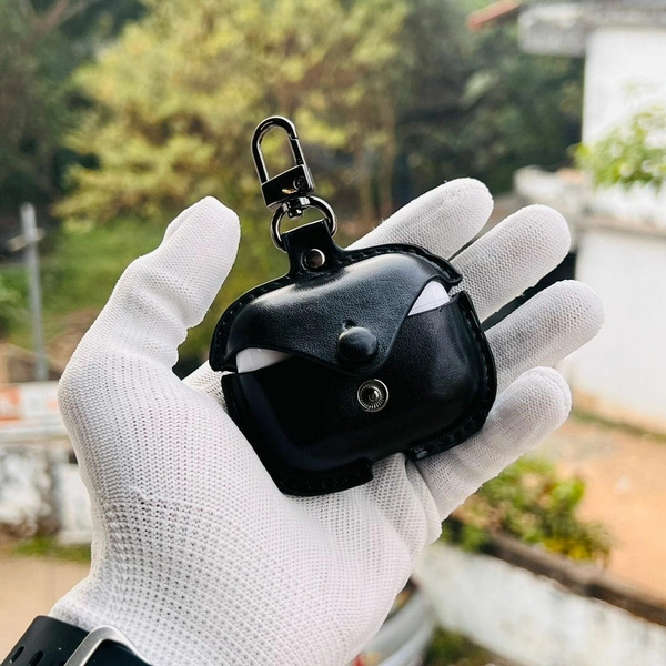 Air Pods Pro Active Noice Cancellation With Premium Leather Case