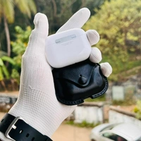 Air Pods Pro Active Noice Cancellation With Premium Leather Case